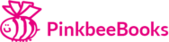 pinkbee books logo, author childrens book, self publishing, kdp authoer, activity books, notebooks