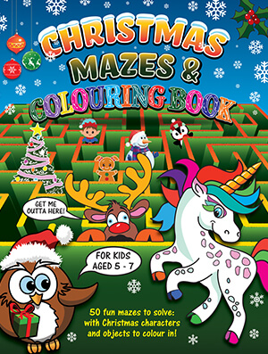 activity books for children, self publishing author, maze activity book,Unicorn colouring book. coloring book, kids book, childrens book