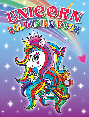 activity books for children, self publishing author, Unicorn colouring book. coloring book, kids book, childrens book