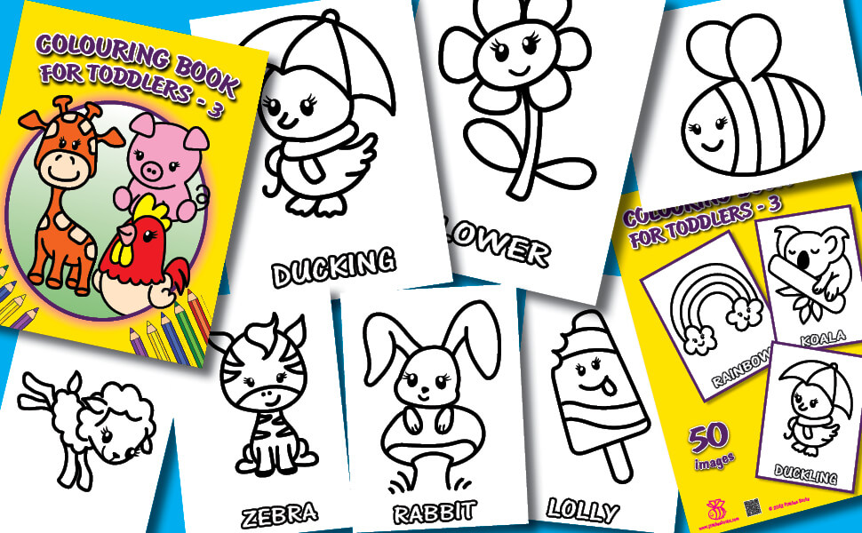 toddlers colouring book, activity book, coloring book