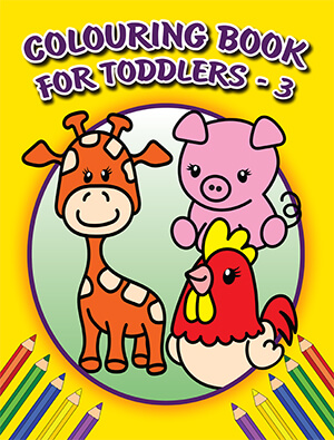 toddlers colouring book, activity book, coloring book