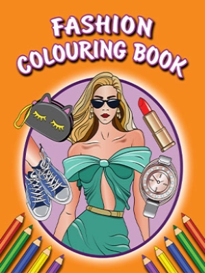 fashion colouring book for kids, activity book, children's books